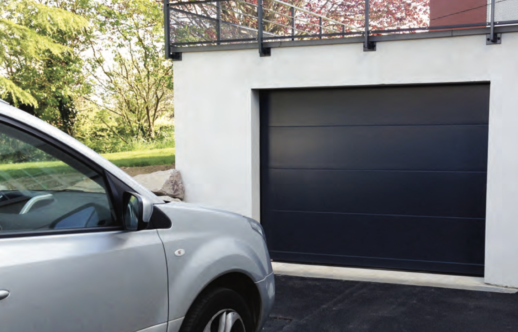une porte de garage