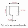 rail guidage porte garage
