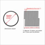 Comment mesurer les ressorts d'une porte sectionnelle ?