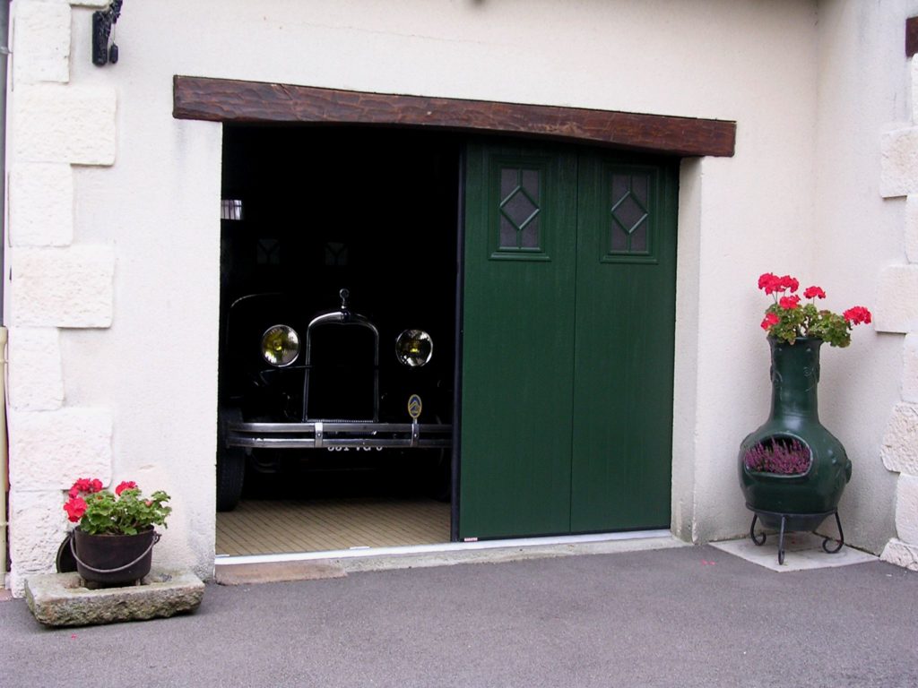 porte de garage coulissante