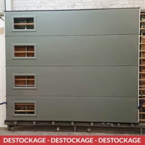 Destockage porte de garage sectionnelle DE17511