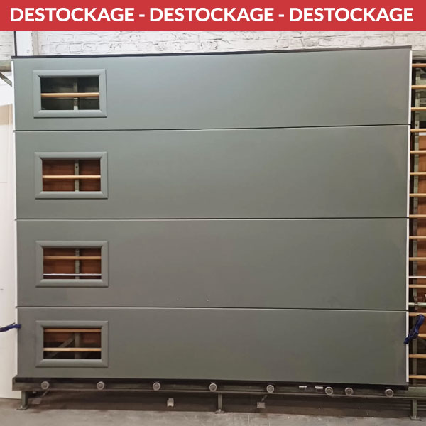 Destockage porte de garage sectionnelle DE17511