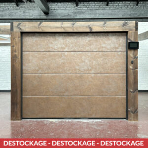 Porte de garage sectionnelle CORTEN