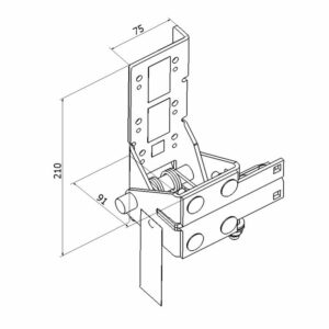 Dimensions du parachute de câbles